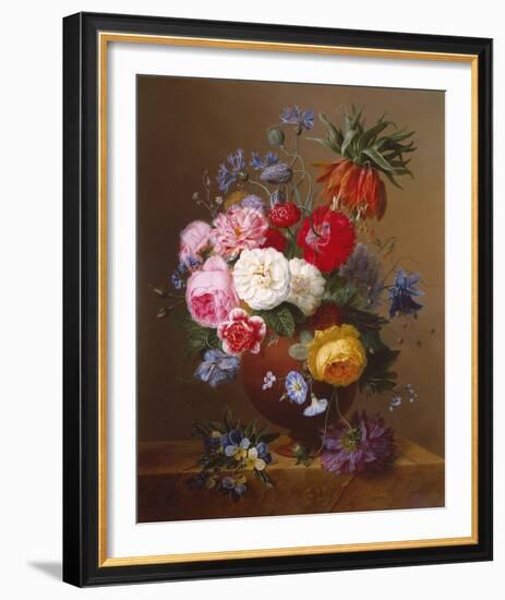 Floral Still Life II-Arnoldus Bloemers-Framed Giclee Print