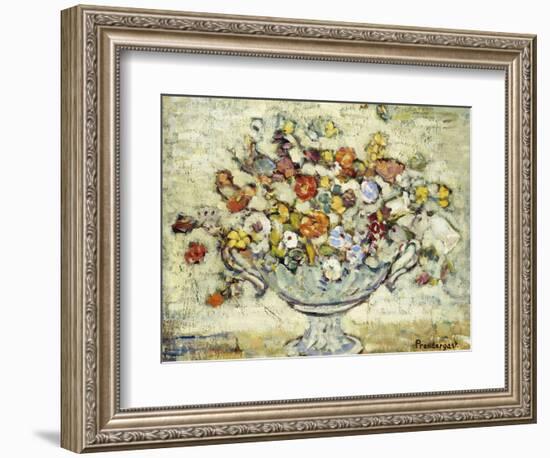 Floral Still Life-Maurice Brazil Prendergast-Framed Giclee Print