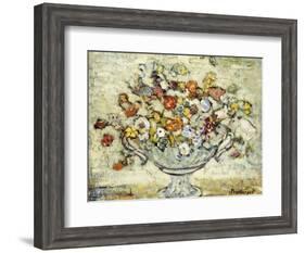Floral Still Life-Maurice Brazil Prendergast-Framed Giclee Print