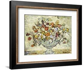 Floral Still Life-Maurice Brazil Prendergast-Framed Giclee Print