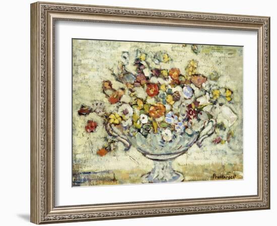 Floral Still Life-Maurice Brazil Prendergast-Framed Giclee Print