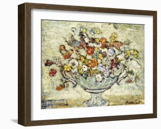 Floral Still Life-Maurice Brazil Prendergast-Framed Giclee Print