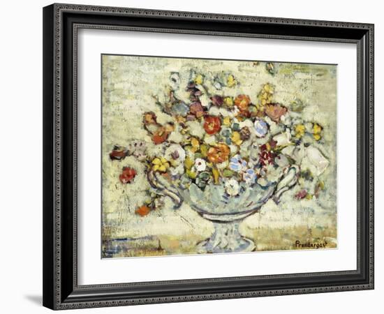 Floral Still Life-Maurice Brazil Prendergast-Framed Giclee Print