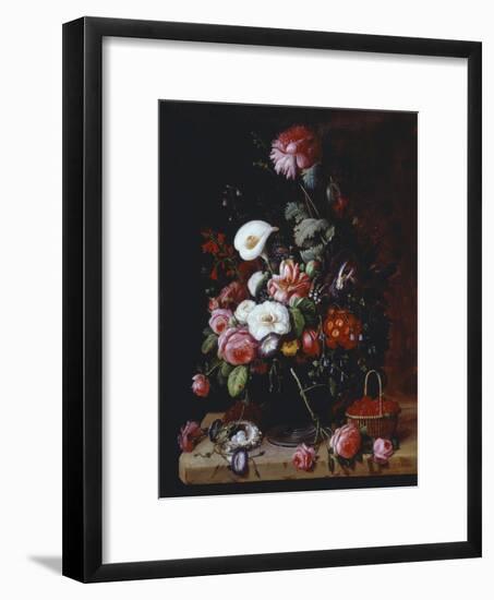 Floral Still Life-Severin Roesen-Framed Giclee Print