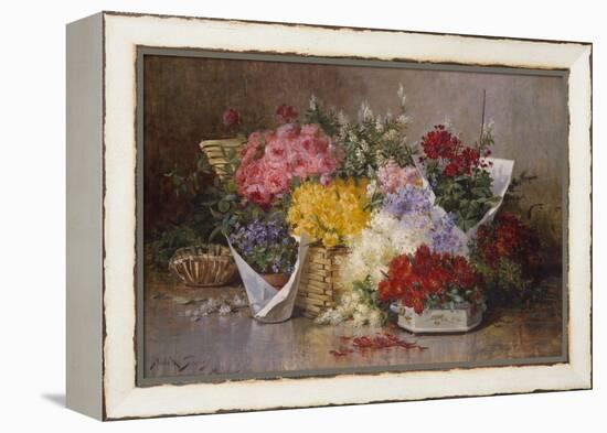 Floral Still Life-Abbott Fuller Graves-Framed Premier Image Canvas