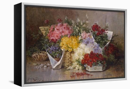 Floral Still Life-Abbott Fuller Graves-Framed Premier Image Canvas