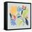 Floral Study II Bright-Gia Graham-Framed Stretched Canvas