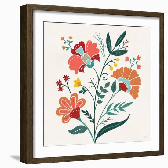 Floral Style II-Veronique Charron-Framed Art Print