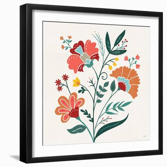 Floral Style II-Veronique Charron-Framed Art Print