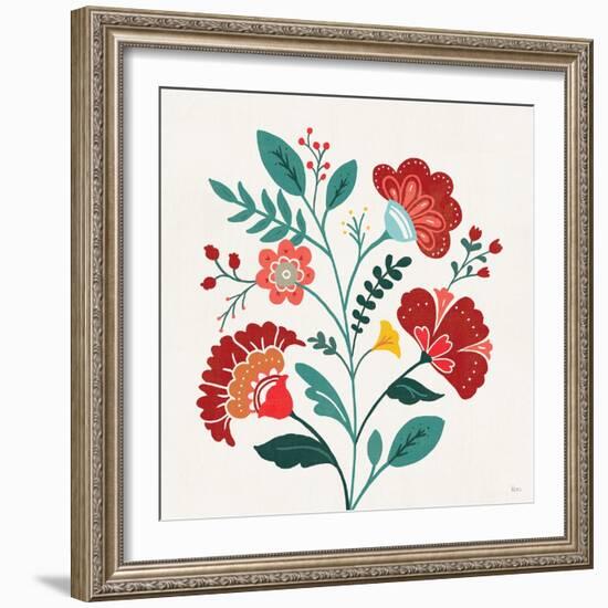 Floral Style III-Veronique Charron-Framed Art Print