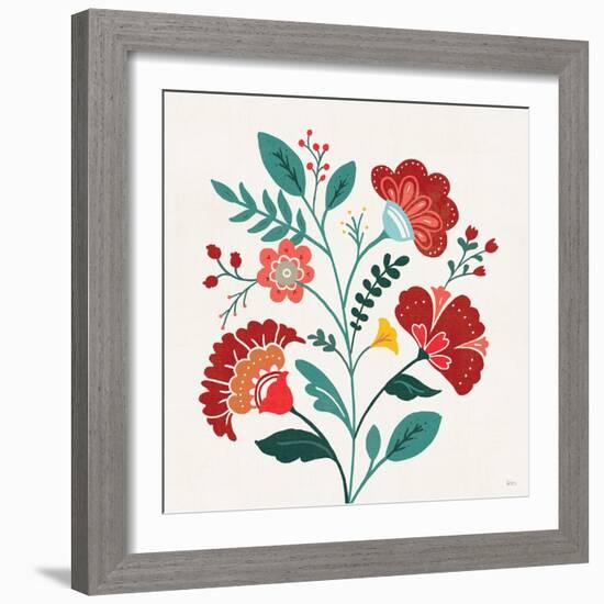 Floral Style III-Veronique Charron-Framed Art Print