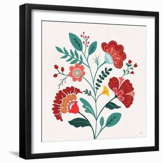 Floral Style III-Veronique Charron-Framed Art Print