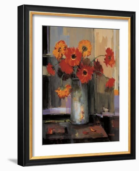 Floral Sunset-Jennie Tomao-Bragg-Framed Giclee Print