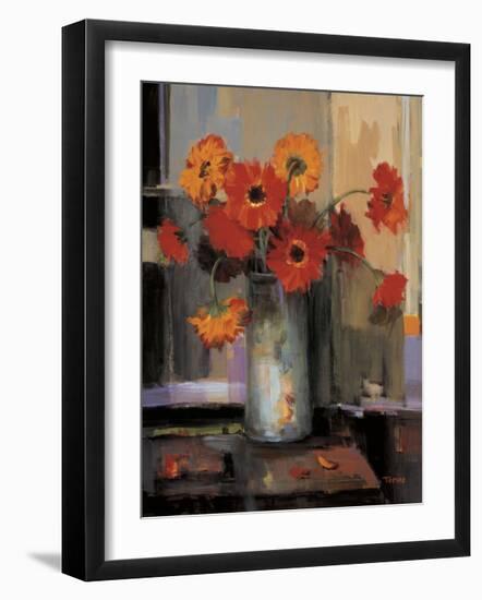 Floral Sunset-Jennie Tomao-Bragg-Framed Giclee Print