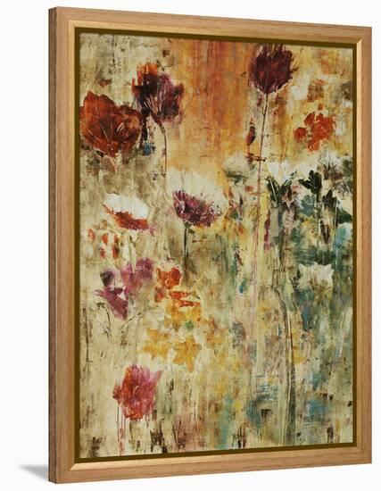 Floral Swan III-Jodi Maas-Framed Premier Image Canvas