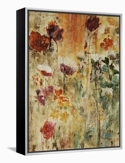 Floral Swan III-Jodi Maas-Framed Premier Image Canvas