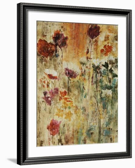 Floral Swan III-Jodi Maas-Framed Giclee Print