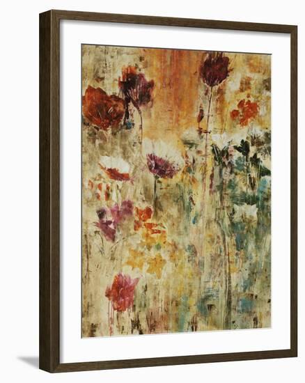 Floral Swan III-Jodi Maas-Framed Giclee Print