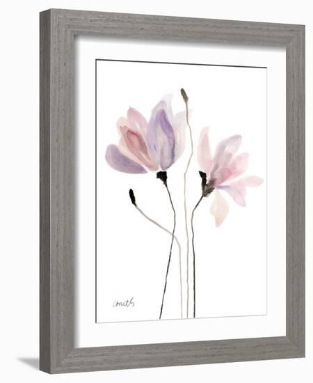 Floral Sway III-Lanie Loreth-Framed Art Print