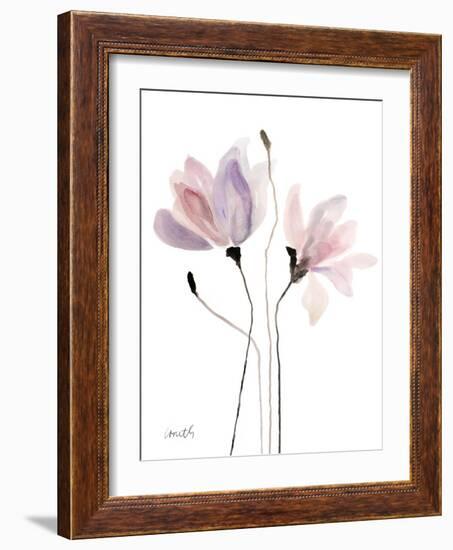 Floral Sway III-Lanie Loreth-Framed Art Print