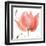 Floral Sway Peach II-Lanie Loreth-Framed Art Print