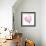 Floral Sway Pink II-Lanie Loreth-Framed Art Print displayed on a wall