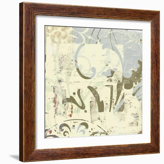 Floral Swhirls I-Ricki Mountain-Framed Art Print