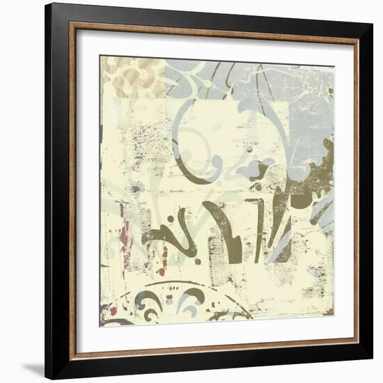 Floral Swhirls I-Ricki Mountain-Framed Art Print