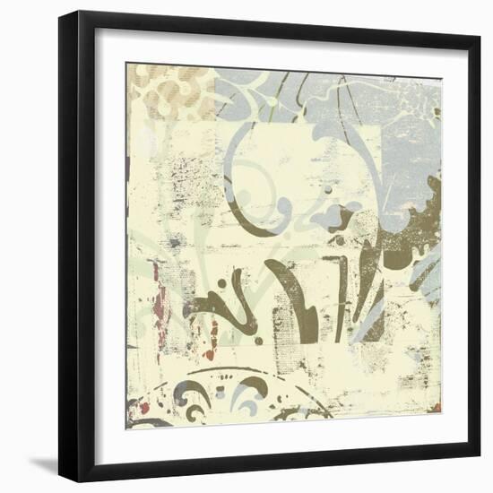 Floral Swhirls I-Ricki Mountain-Framed Art Print