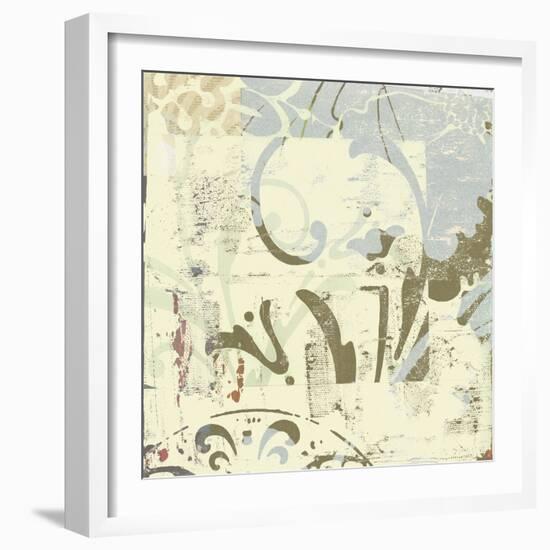 Floral Swhirls I-Ricki Mountain-Framed Art Print