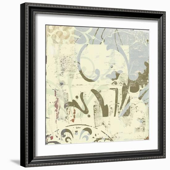 Floral Swhirls I-Ricki Mountain-Framed Art Print