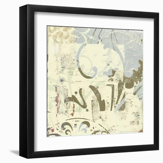 Floral Swhirls I-Ricki Mountain-Framed Art Print