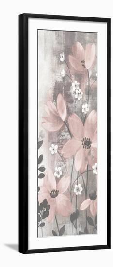 Floral Symphony Blush Gray Crop I-Silvia Vassileva-Framed Art Print