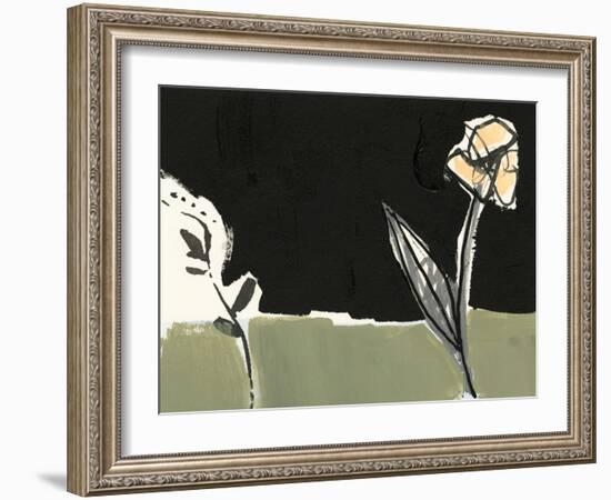 Floral Synergy VII-Jennifer Goldberger-Framed Art Print