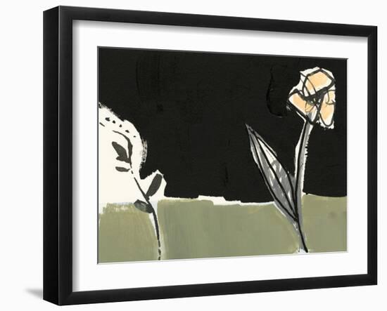 Floral Synergy VII-Jennifer Goldberger-Framed Art Print