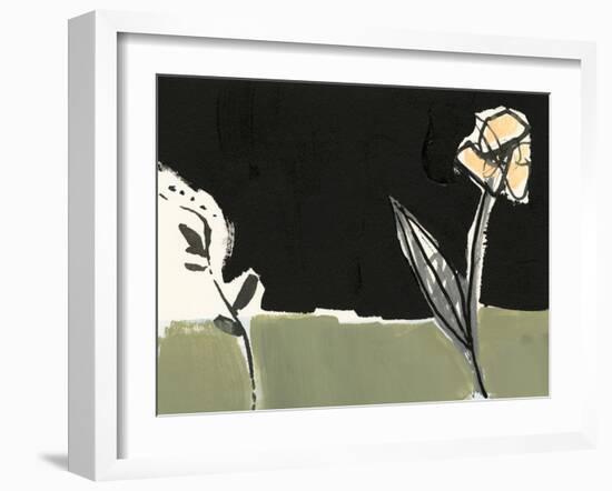 Floral Synergy VII-Jennifer Goldberger-Framed Art Print