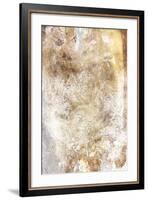 Floral Takeover Gold-Jace Grey-Framed Art Print