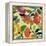 Floral Tile 1-Kim Parker-Framed Premier Image Canvas