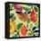 Floral Tile 1-Kim Parker-Framed Premier Image Canvas