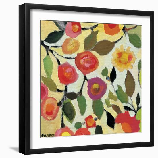 Floral Tile 2-Kim Parker-Framed Giclee Print