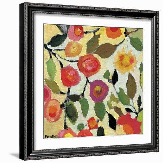 Floral Tile 2-Kim Parker-Framed Giclee Print