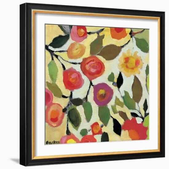 Floral Tile 2-Kim Parker-Framed Giclee Print