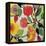 Floral Tile 3-Kim Parker-Framed Premier Image Canvas