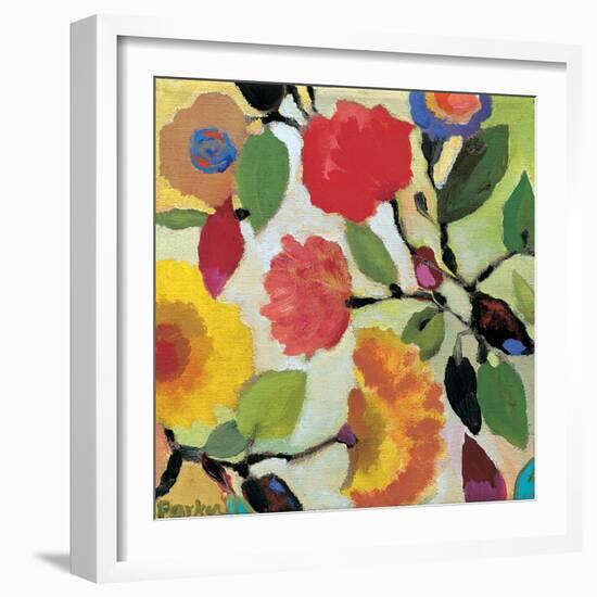 Floral Tile 3-Kim Parker-Framed Giclee Print