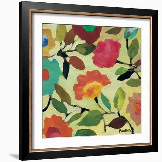 Floral Tile 4-Kim Parker-Framed Giclee Print