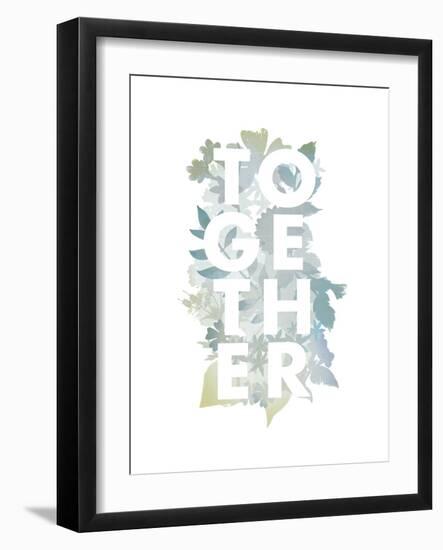 Floral Together-Clara Wells-Framed Giclee Print