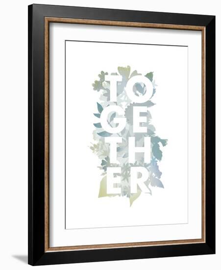 Floral Together-Clara Wells-Framed Giclee Print