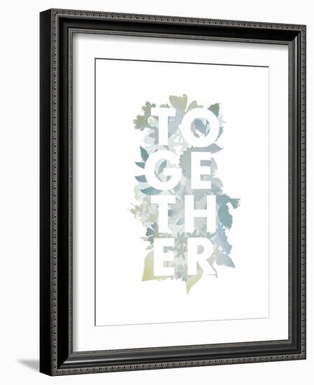 Floral Together-Clara Wells-Framed Giclee Print