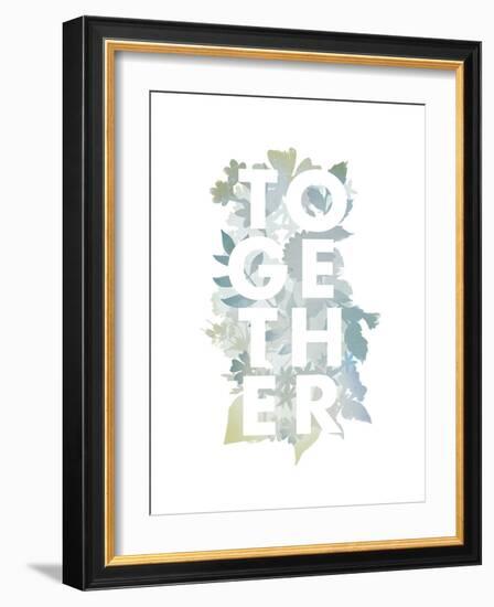 Floral Together-Clara Wells-Framed Giclee Print