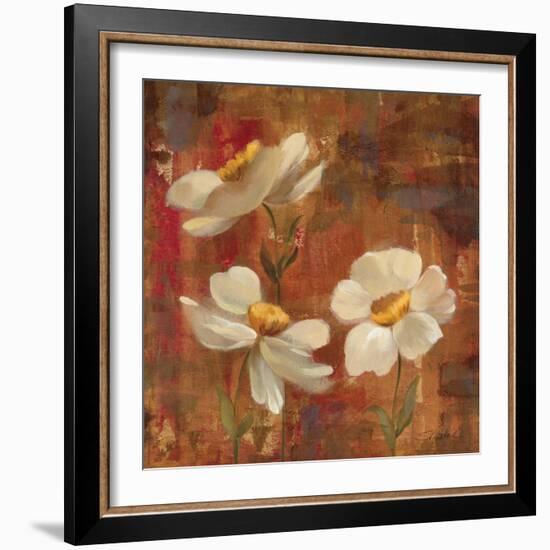 Floral Trio I-Silvia Vassileva-Framed Art Print